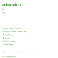 Automatismus