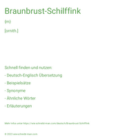 Braunbrust-Schilffink