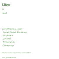 Kiten