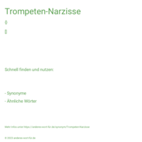 Trompeten-Narzisse