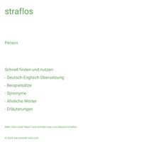 straflos