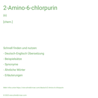 2-Amino-6-chlorpurin