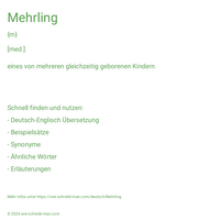 Mehrling