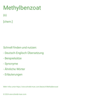 Methylbenzoat