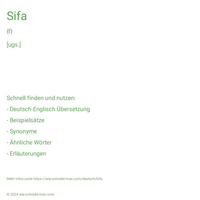 Sifa