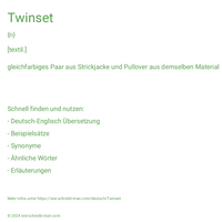 Twinset