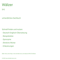 Wälzer