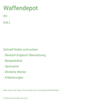 Waffendepot