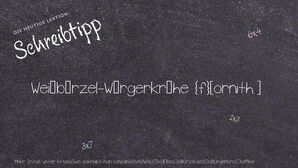 Wie schreibt man Weißbürzel-Würgerkrähe? Bedeutung, Synonym, Antonym & Zitate.