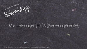 Wie schreibt man Wurzelmangel? Bedeutung, Synonym, Antonym & Zitate.