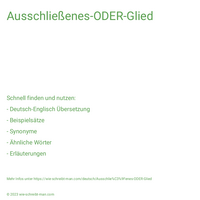 Ausschließenes-ODER-Glied