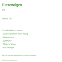 Blasenalgen