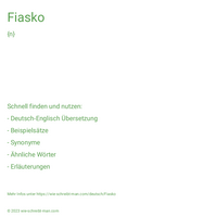 Fiasko