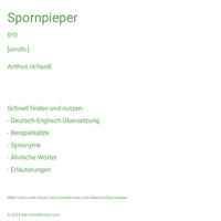 Spornpieper