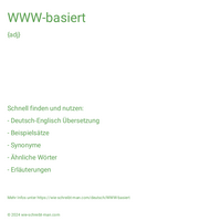 WWW-basiert