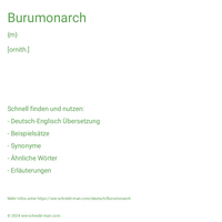 Burumonarch