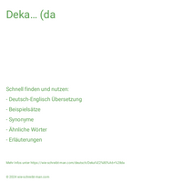 Deka… (da