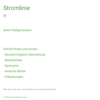 Stromlinie