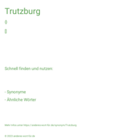 Trutzburg