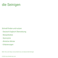 die Seinigen