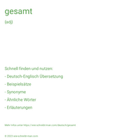 gesamt