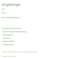 Angehöriger