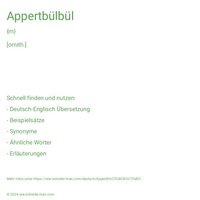 Appertbülbül