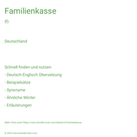 Familienkasse