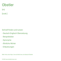 Obstler