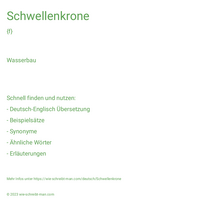 Schwellenkrone