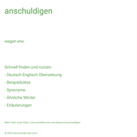 anschuldigen