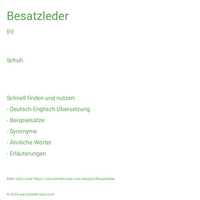 Besatzleder