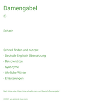 Damengabel