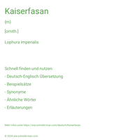 Kaiserfasan