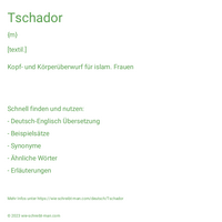 Tschador