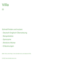 Villa