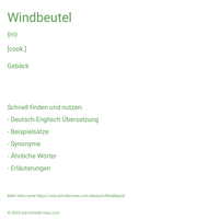 Windbeutel