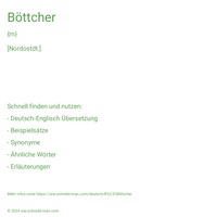 Böttcher