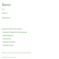 Barex