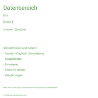 Datenbereich