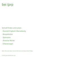 bei {prp