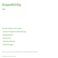 doppelbödig