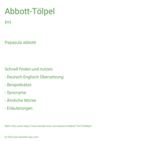 Abbott-Tölpel