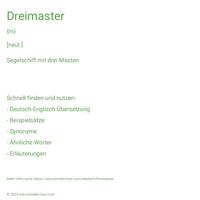 Dreimaster