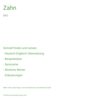 Zahn