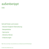 außenberippt