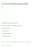 Endvermittlungsstelle