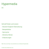 Hypermedia