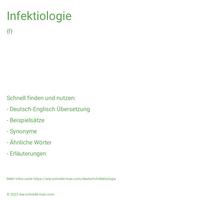 Infektiologie