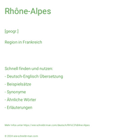 Rhône-Alpes